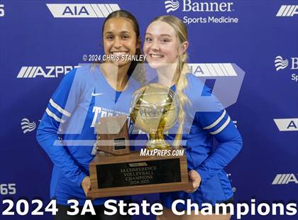 Thumbnail 3 in Valley Christian vs. Seton Catholic (AIA-3A Awards) photogallery.