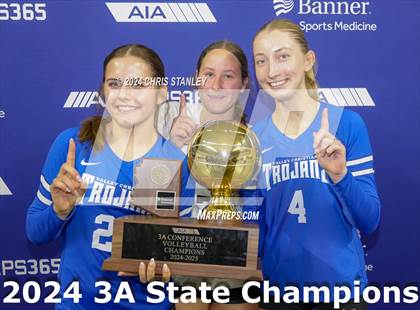 Thumbnail 3 in Valley Christian vs. Seton Catholic (AIA-3A Awards) photogallery.