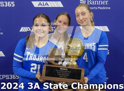 Thumbnail 2 in Valley Christian vs. Seton Catholic (AIA-3A Awards) photogallery.