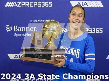 Thumbnail 3 in Valley Christian vs. Seton Catholic (AIA-3A Awards) photogallery.