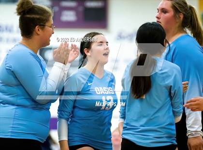 Thumbnail 2 in Fernley vs Oasis Academy (Yerington Tournament) photogallery.