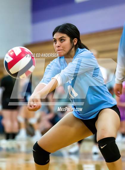 Thumbnail 2 in Fernley vs Oasis Academy (Yerington Tournament) photogallery.