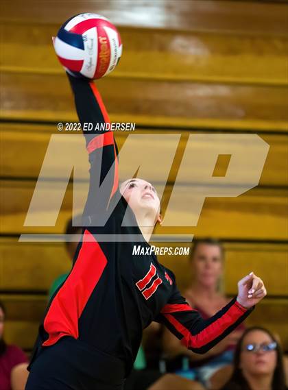Thumbnail 3 in Fernley vs Oasis Academy (Yerington Tournament) photogallery.