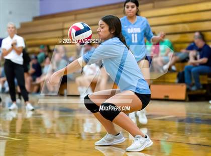 Thumbnail 1 in Fernley vs Oasis Academy (Yerington Tournament) photogallery.