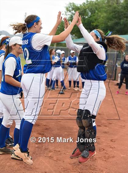 Thumbnail 3 in Xavier College Prep @ Mountain Ridge (AIA D1 Semifinal) photogallery.