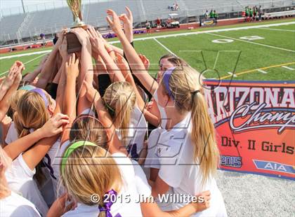 Thumbnail 1 in Notre Dame Prep vs. Campo Verde (AIA D2 Final)  photogallery.