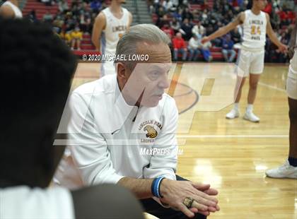 Thumbnail 2 in Deer Lakes vs. Lincoln Park Performing Arts (WPIAL 3A Playoff) photogallery.