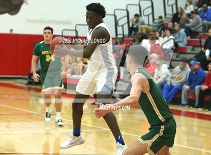 Thumbnail 2 in Deer Lakes vs. Lincoln Park Performing Arts (WPIAL 3A Playoff) photogallery.
