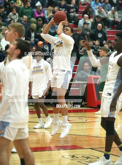 Thumbnail 3 in Deer Lakes vs. Lincoln Park Performing Arts (WPIAL 3A Playoff) photogallery.