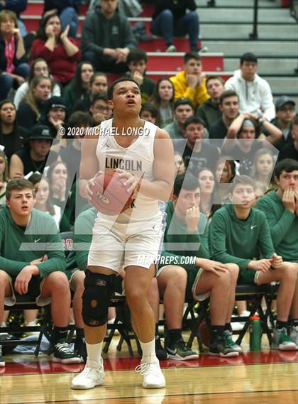 Thumbnail 3 in Deer Lakes vs. Lincoln Park Performing Arts (WPIAL 3A Playoff) photogallery.