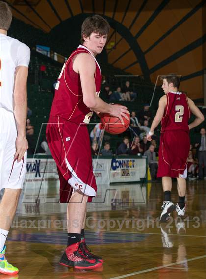 Thumbnail 3 in Faith Christian vs. Brush (CHSAA 3A State Tournament Great 8) photogallery.