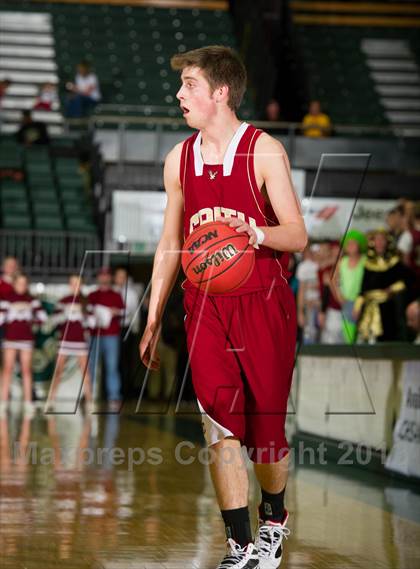 Thumbnail 2 in Faith Christian vs. Brush (CHSAA 3A State Tournament Great 8) photogallery.