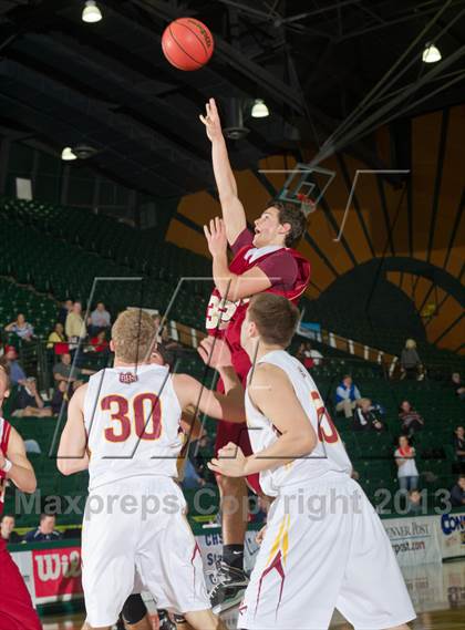 Thumbnail 1 in Faith Christian vs. Brush (CHSAA 3A State Tournament Great 8) photogallery.