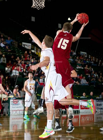 Thumbnail 2 in Faith Christian vs. Brush (CHSAA 3A State Tournament Great 8) photogallery.