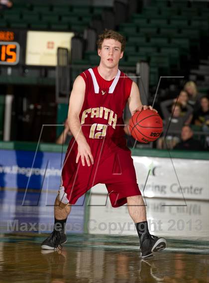 Thumbnail 1 in Faith Christian vs. Brush (CHSAA 3A State Tournament Great 8) photogallery.