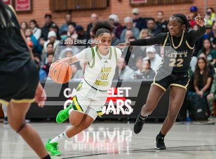 Thumbnail 3 in Archbishop Mitty vs. Ontario Christian (Sabrina Ionescu SI20 Showcase) photogallery.