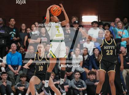 Thumbnail 3 in Archbishop Mitty vs. Ontario Christian (Sabrina Ionescu SI20 Showcase) photogallery.