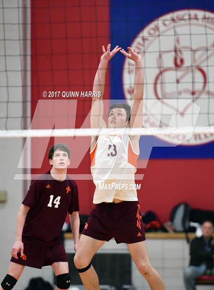 Thumbnail 3 in Brother Rice vs. St. Rita photogallery.