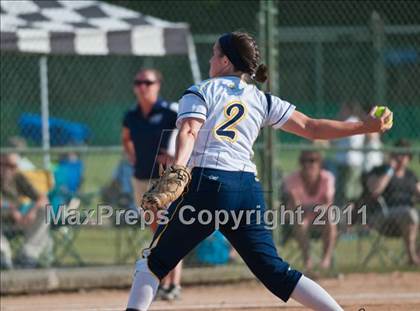 Thumbnail 3 in Conley vs. Vance (NCHSAA 3A East Regional Final) photogallery.