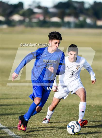 Thumbnail 1 in Santana vs. Calvary Murrieta (Southern California High School Classic) photogallery.