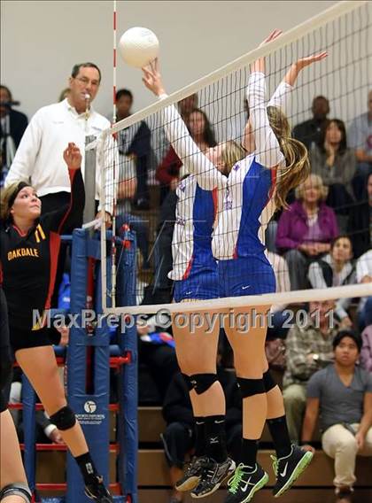 Thumbnail 3 in Oakdale @ Christian Brothers (CIF SJS D3 Playoffs) photogallery.