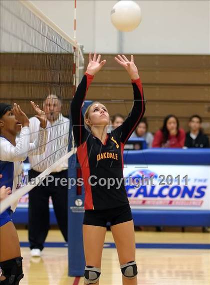 Thumbnail 3 in Oakdale @ Christian Brothers (CIF SJS D3 Playoffs) photogallery.