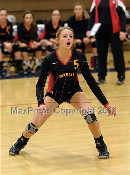 Thumbnail 1 in Oakdale @ Christian Brothers (CIF SJS D3 Playoffs) photogallery.