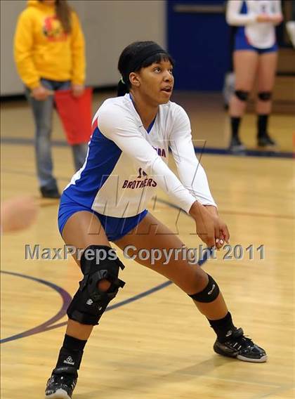 Thumbnail 2 in Oakdale @ Christian Brothers (CIF SJS D3 Playoffs) photogallery.