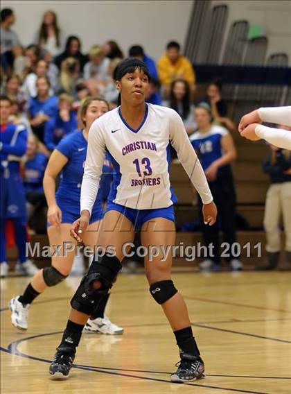 Thumbnail 3 in Oakdale @ Christian Brothers (CIF SJS D3 Playoffs) photogallery.