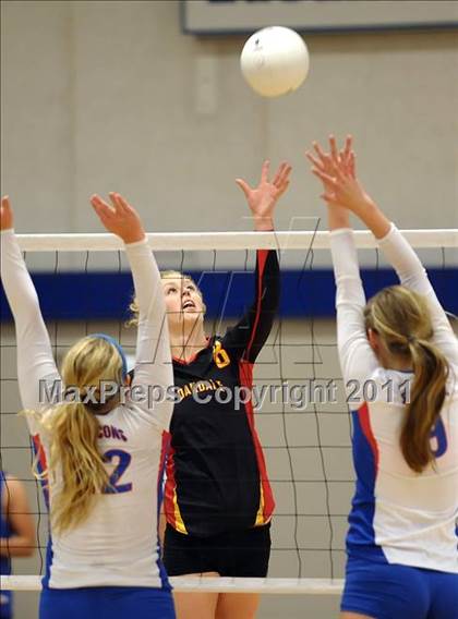Thumbnail 2 in Oakdale @ Christian Brothers (CIF SJS D3 Playoffs) photogallery.