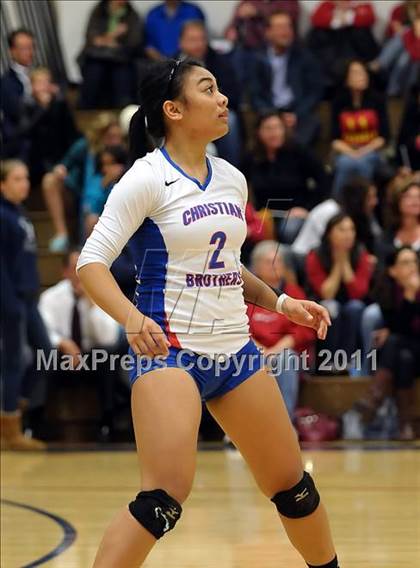 Thumbnail 2 in Oakdale @ Christian Brothers (CIF SJS D3 Playoffs) photogallery.