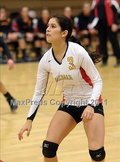 Thumbnail 3 in Oakdale @ Christian Brothers (CIF SJS D3 Playoffs) photogallery.