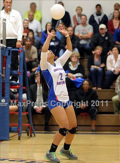 Thumbnail 2 in Oakdale @ Christian Brothers (CIF SJS D3 Playoffs) photogallery.