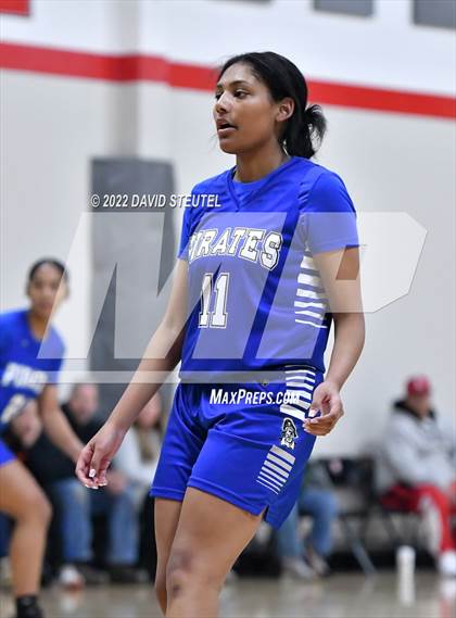 Thumbnail 2 in Wheatland vs. Ponderosa (Sac Adventist Holiday Invitational) photogallery.