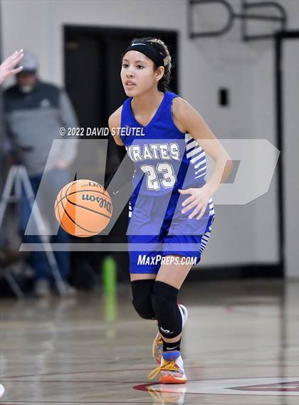 Thumbnail 3 in Wheatland vs. Ponderosa (Sac Adventist Holiday Invitational) photogallery.