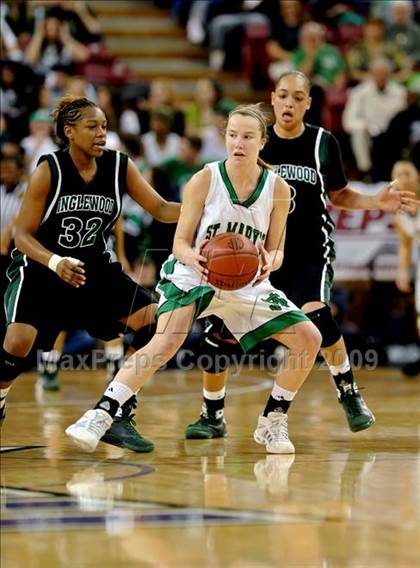 Thumbnail 1 in St. Mary's vs. Inglewood (CIF State D3 Final) photogallery.