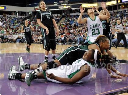 Thumbnail 2 in St. Mary's vs. Inglewood (CIF State D3 Final) photogallery.