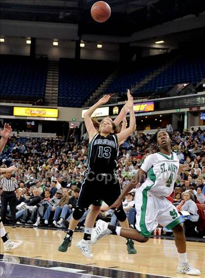 Thumbnail 2 in St. Mary's vs. Inglewood (CIF State D3 Final) photogallery.