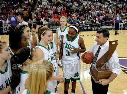 Thumbnail 3 in St. Mary's vs. Inglewood (CIF State D3 Final) photogallery.