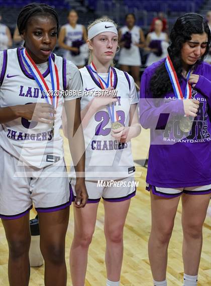 Thumbnail 2 in Fulshear vs. Cooper (UIL 5A Basketball State Semifinal Medal Ceremony) photogallery.