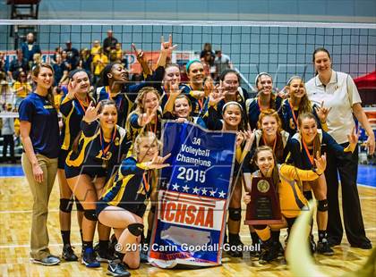 Thumbnail 3 in South Iredell vs. Asheboro (NCHSAA 3A Final) photogallery.