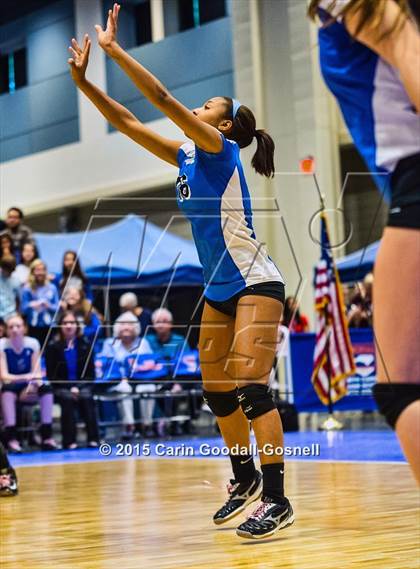 Thumbnail 3 in South Iredell vs. Asheboro (NCHSAA 3A Final) photogallery.