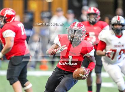 Thumbnail 3 in Irwin County vs. Clinch County (GHSA Class A Public Championship) photogallery.