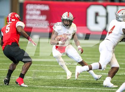 Thumbnail 3 in Irwin County vs. Clinch County (GHSA Class A Public Championship) photogallery.