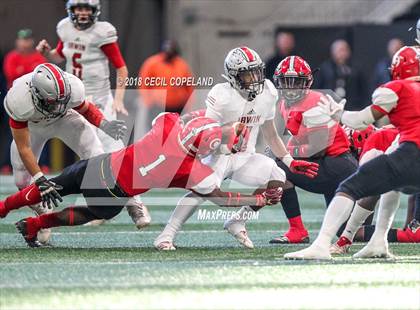 Thumbnail 3 in Irwin County vs. Clinch County (GHSA Class A Public Championship) photogallery.
