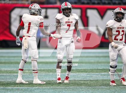 Thumbnail 1 in Irwin County vs. Clinch County (GHSA Class A Public Championship) photogallery.