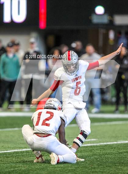 Thumbnail 1 in Irwin County vs. Clinch County (GHSA Class A Public Championship) photogallery.