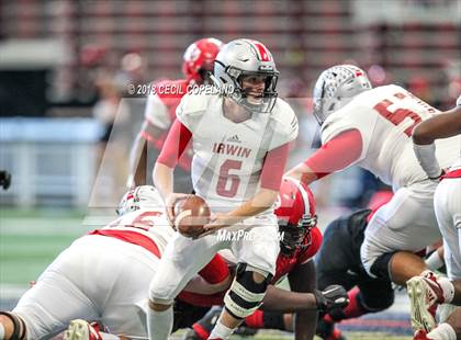 Thumbnail 2 in Irwin County vs. Clinch County (GHSA Class A Public Championship) photogallery.