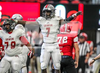 Thumbnail 2 in Irwin County vs. Clinch County (GHSA Class A Public Championship) photogallery.