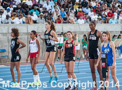 Thumbnail 2 in CIF State Track and Field Championships (Finals Girls Track Events) photogallery.